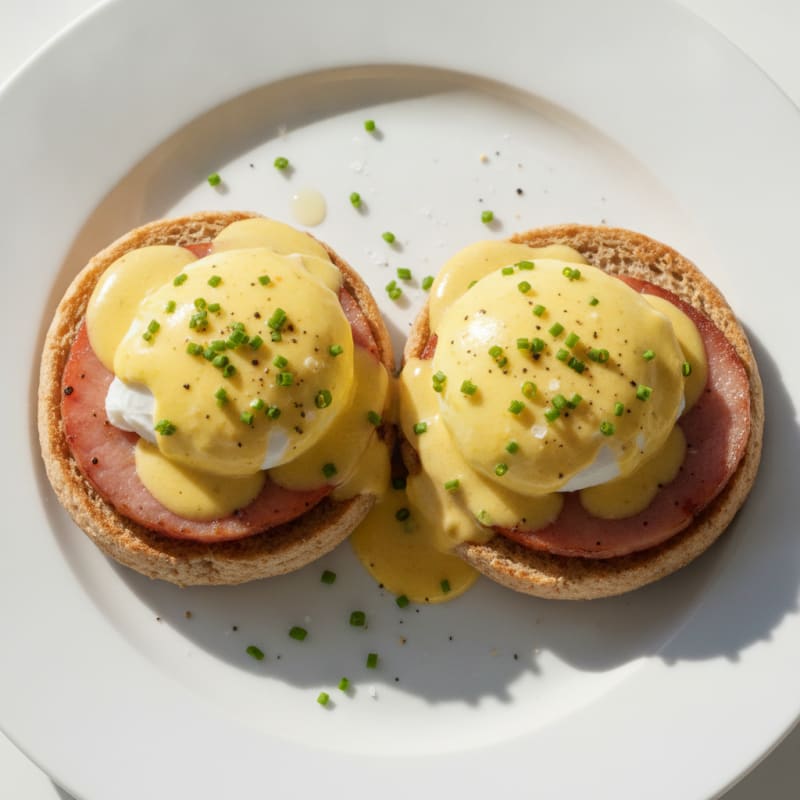 Classic Eggs Benedict with Hollandaise