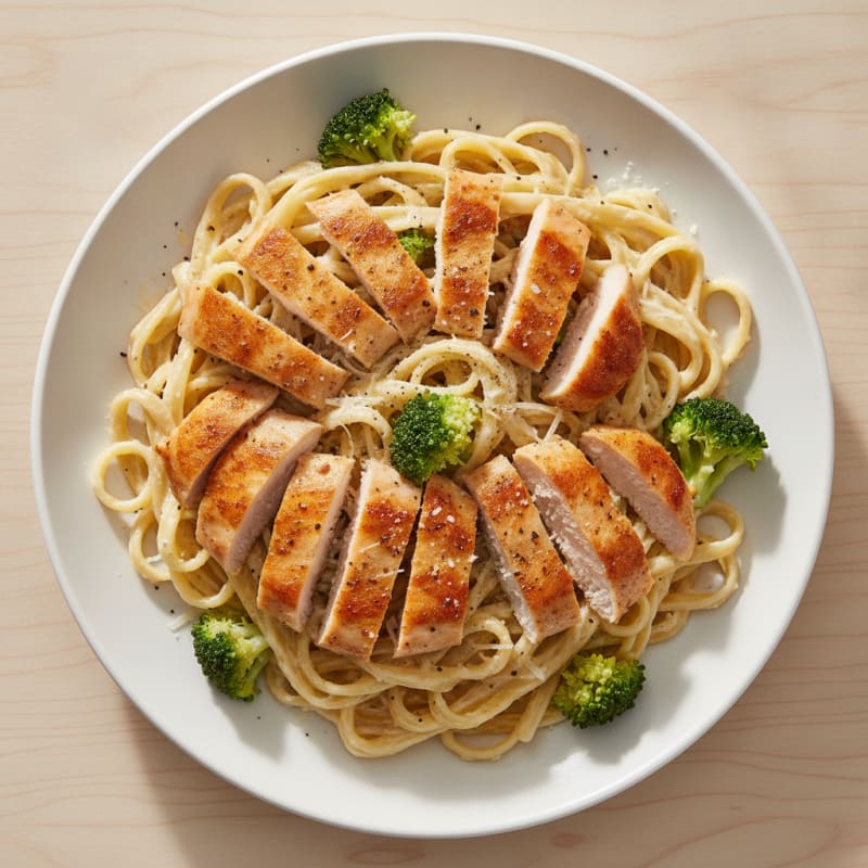 Chicken Alfredo Fettuccine