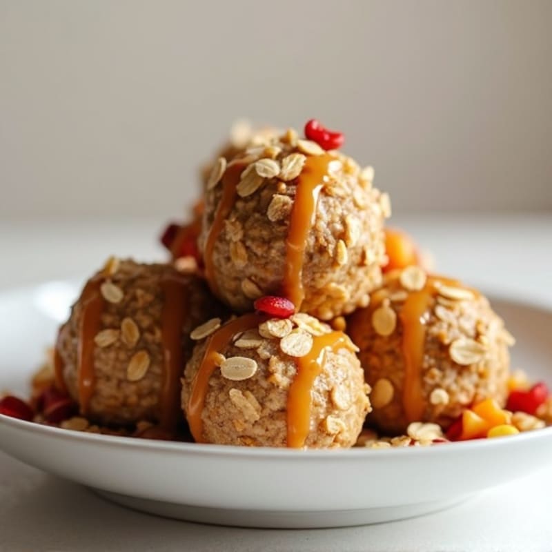 Crunchy Trail Mix Energy Bites