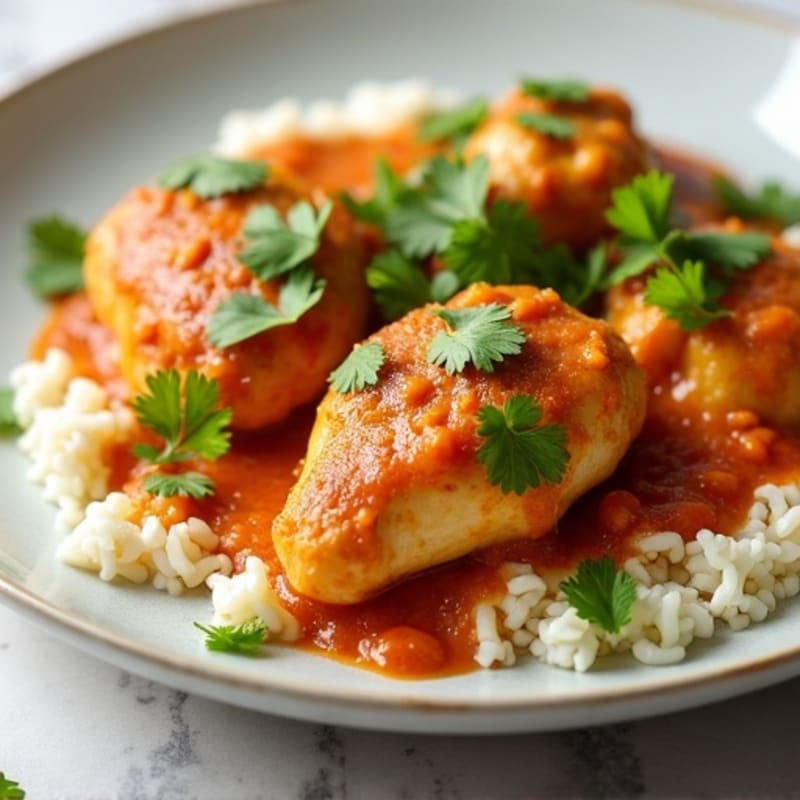 Creamy Coconut-Spiced Butter Chicken