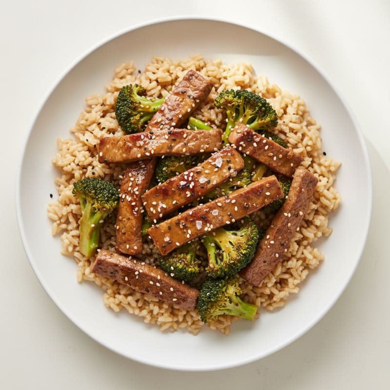 Sesame Beef and Broccoli Stir-Fry
