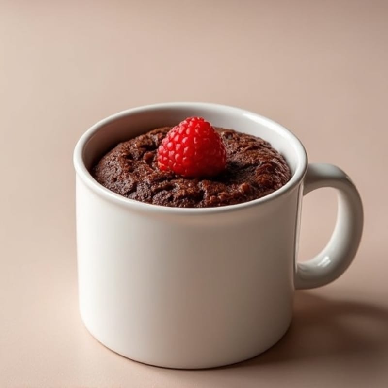 Healthy Chocolate Protein Mug Cake
