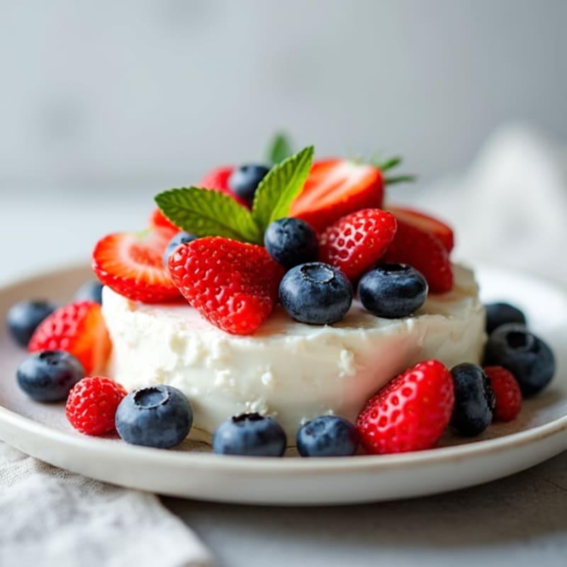 Cottage Cheese with Fresh Berries