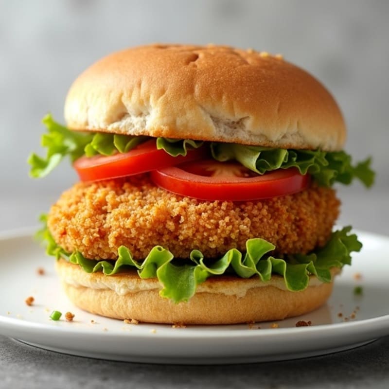 Crispy Air-Fried Chicken Sandwich