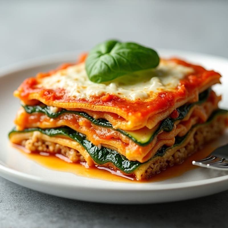 Lean Turkey Zucchini Lasagna