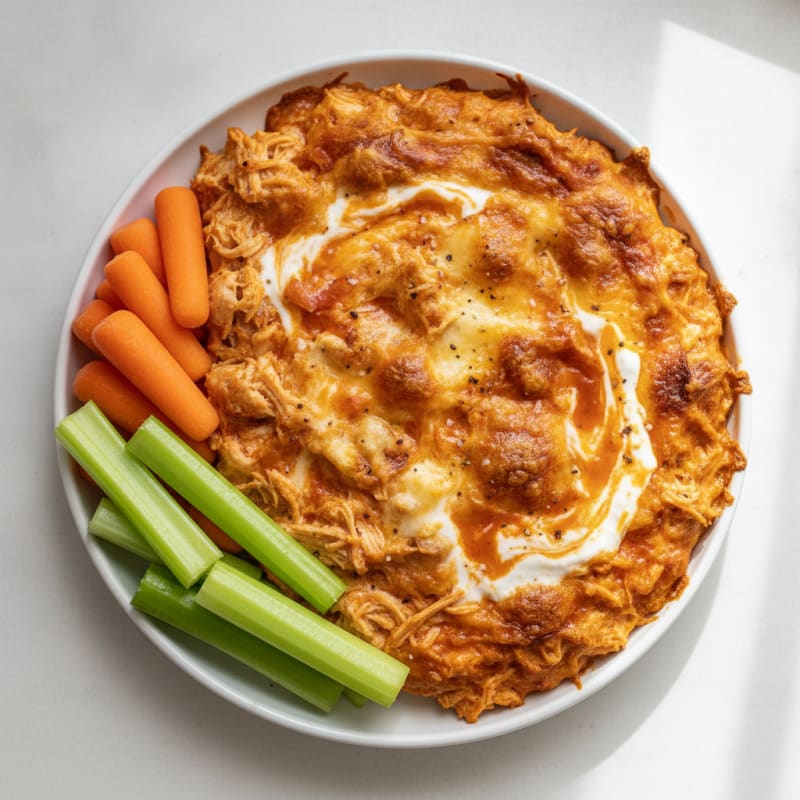 High-Protein Buffalo Chicken Dip
