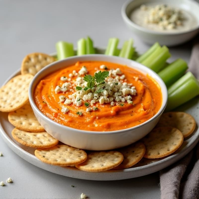 Creamy Baked Buffalo Chicken Dip