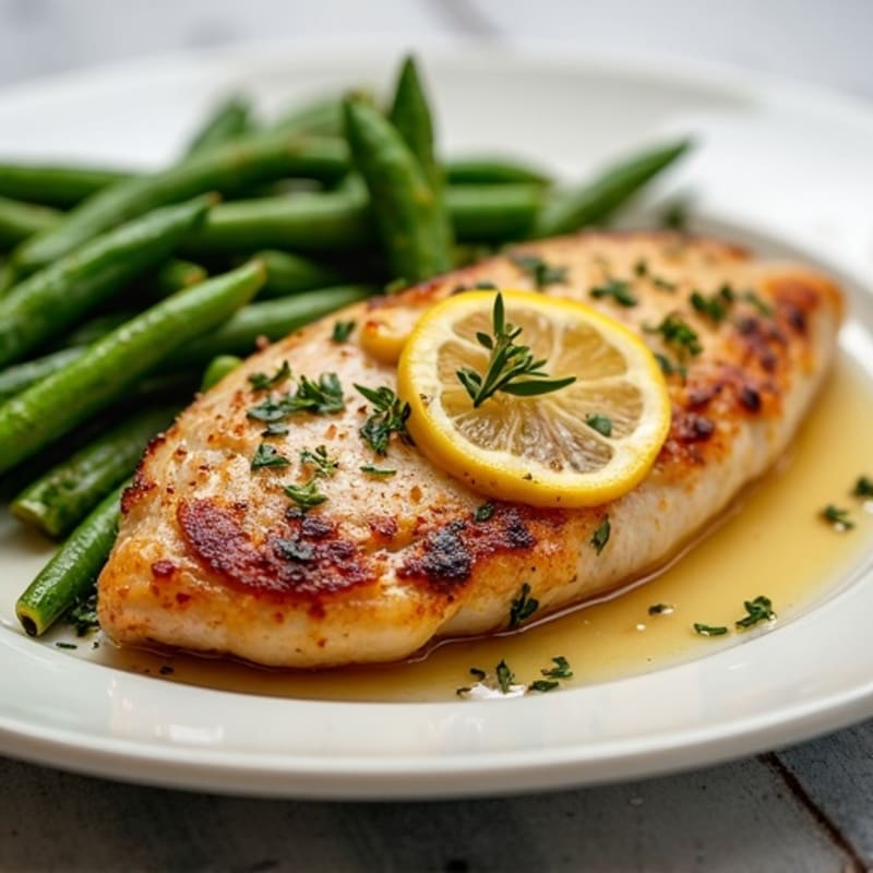 15-Minute Garlic Herb Pan-Seared Chicken