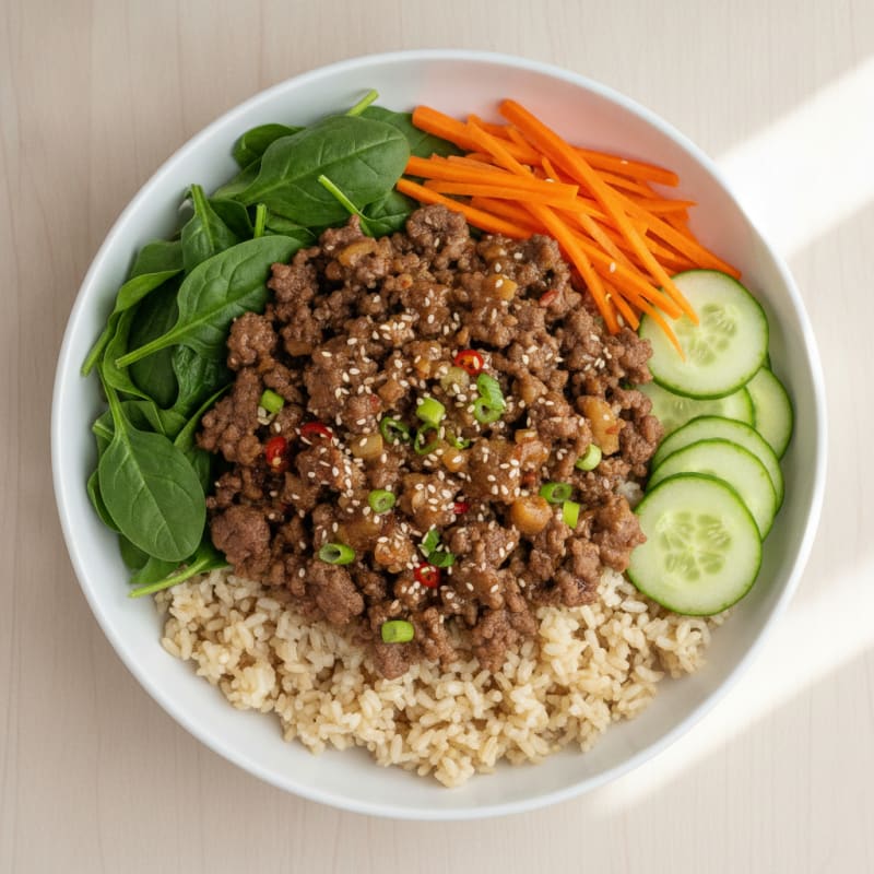 Korean Beef Bulgogi Bowl