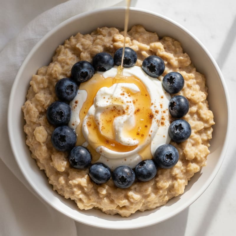 Blueberry Oatmeal Power Bowl