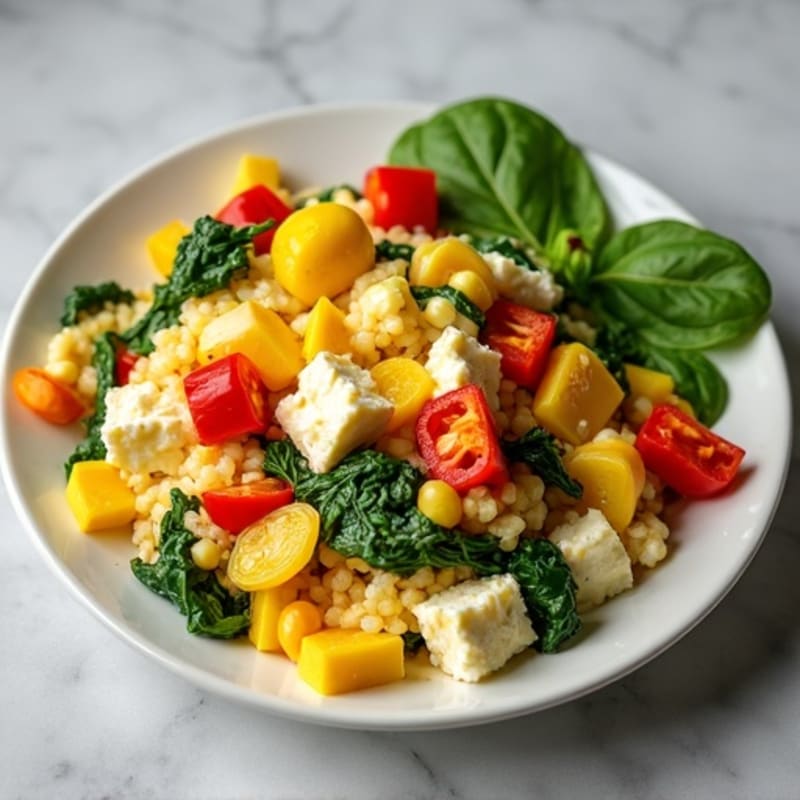 Hearty Veggie and Egg Scramble