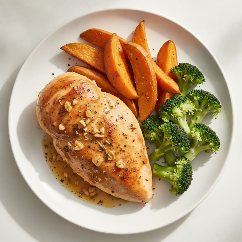 Garlic Herb Roasted Chicken Breast