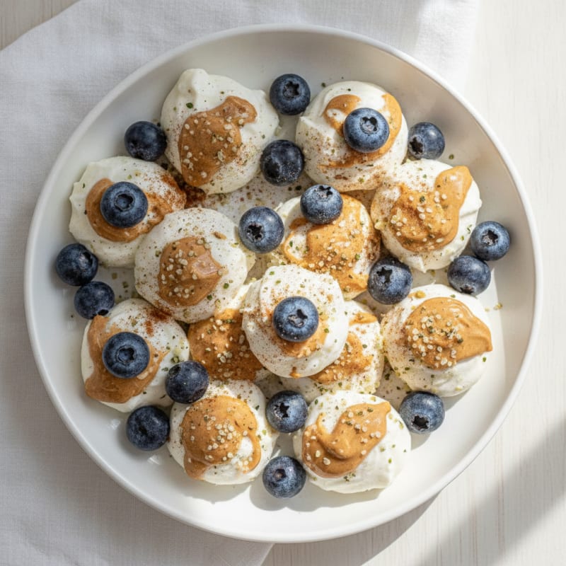 Blueberry Almond Butter Bites