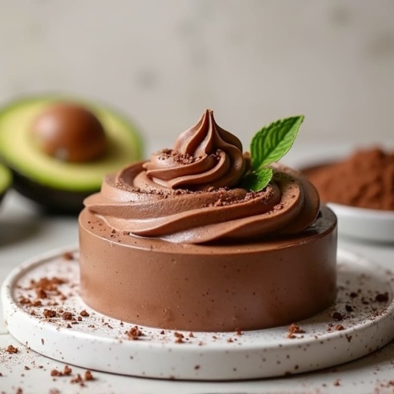 Creamy Chocolate Avocado Mousse