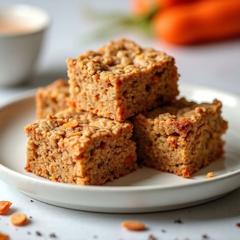 Protein-Packed Carrot Cake Breakfast Bars