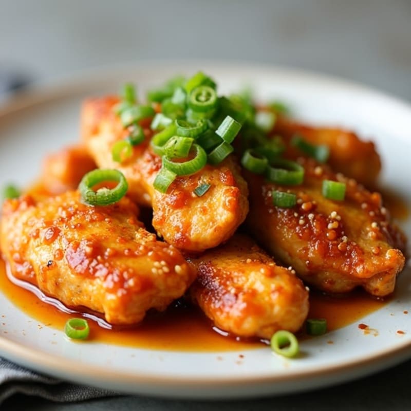 Crispy Air Fryer Orange Chicken