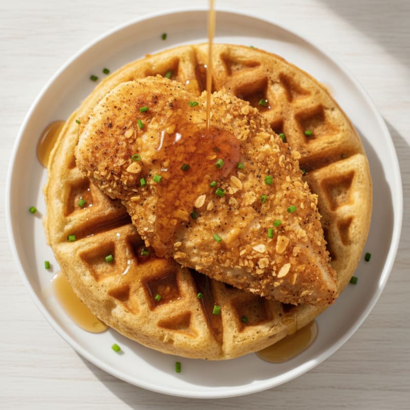 Golden Chicken & Waffles