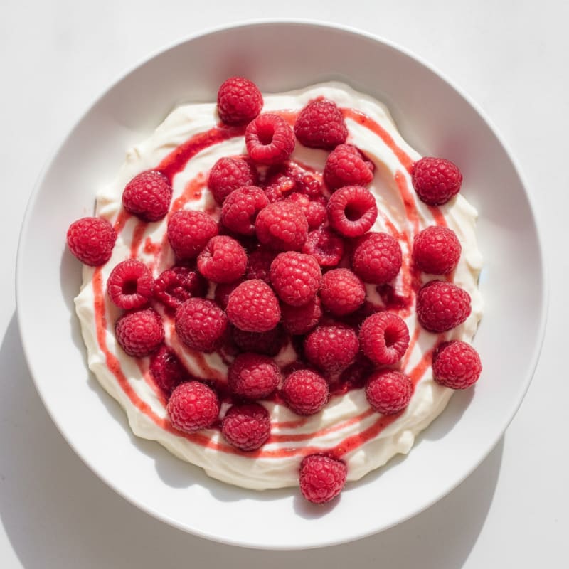 Greek Yogurt Protein Pudding with Berries