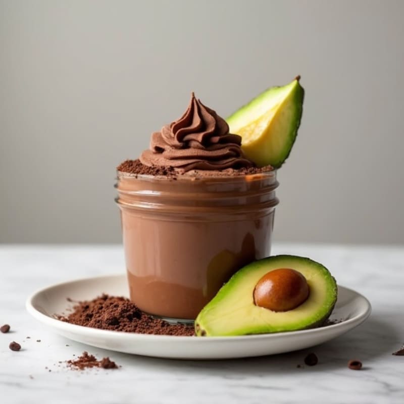 Chocolate Protein Mousse with Greek Yogurt
