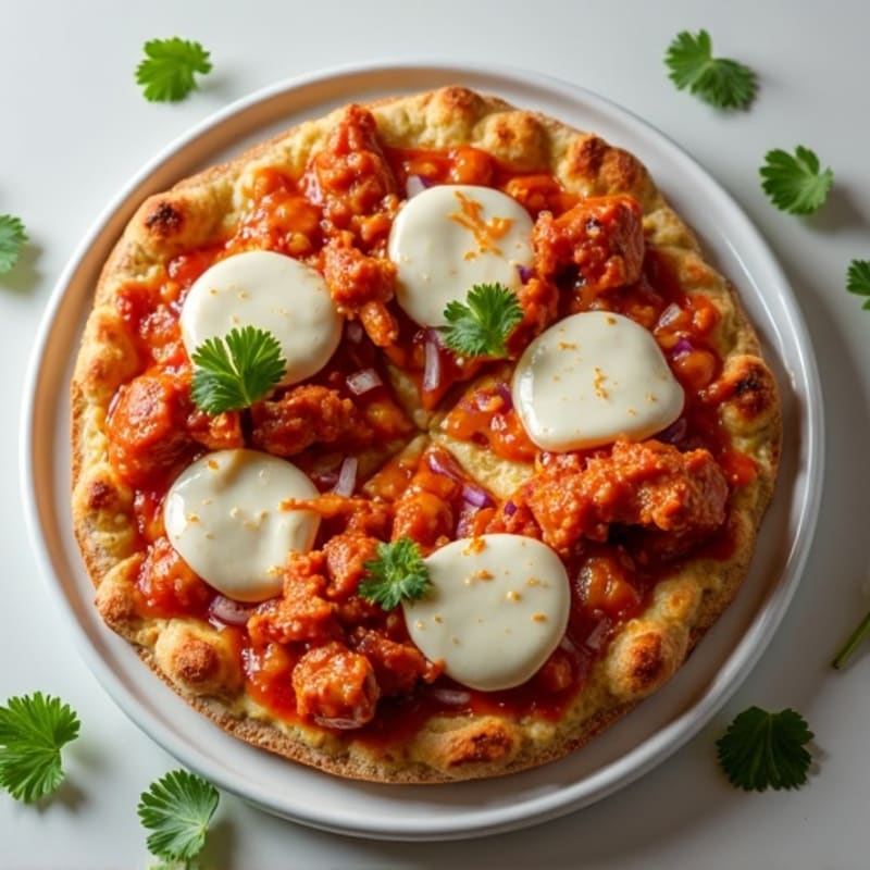 Crispy BBQ Chicken Flatbread Pizza