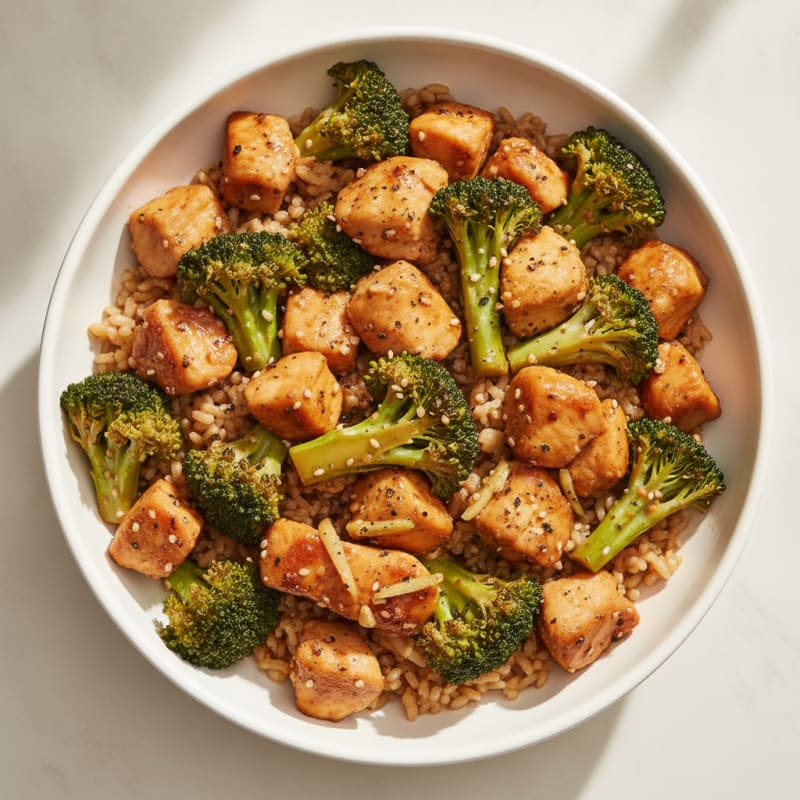 Teriyaki Chicken and Broccoli Stir-Fry