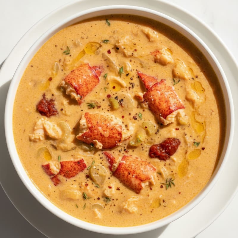 Buttery Lobster Bisque