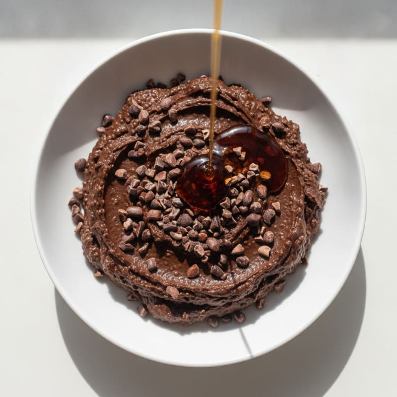 Chocolate Protein Chia Pudding