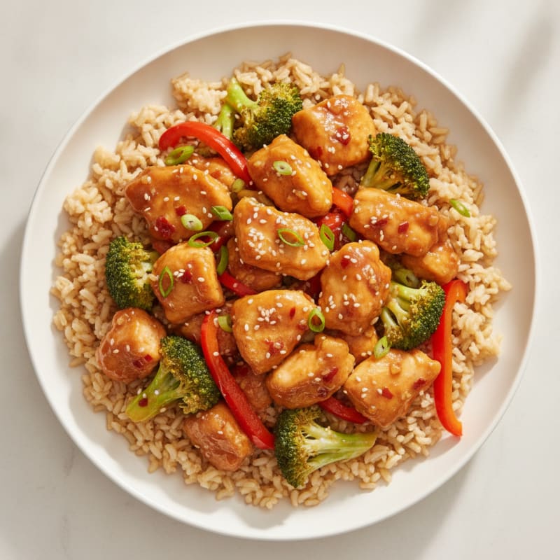 General Tso's Chicken Stir-Fry