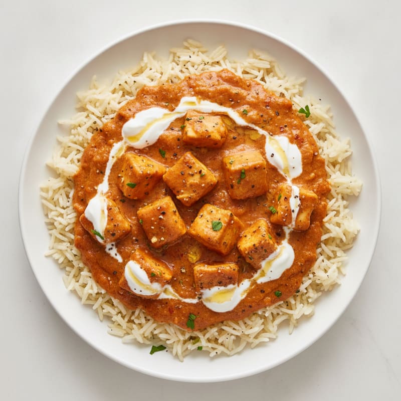 Spiced Butter Chicken with Basmati Rice