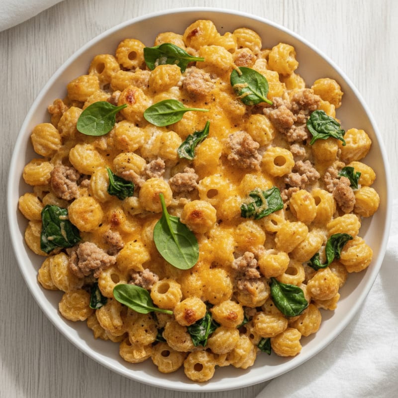 High-Protein Baked Macaroni and Cheese
