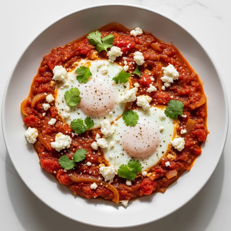 Shakshuka with Feta and Herbs