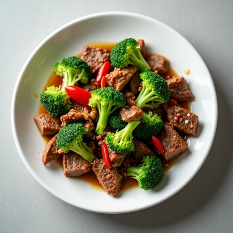Savory Garlic Beef and Crisp Broccoli Stir-Fry