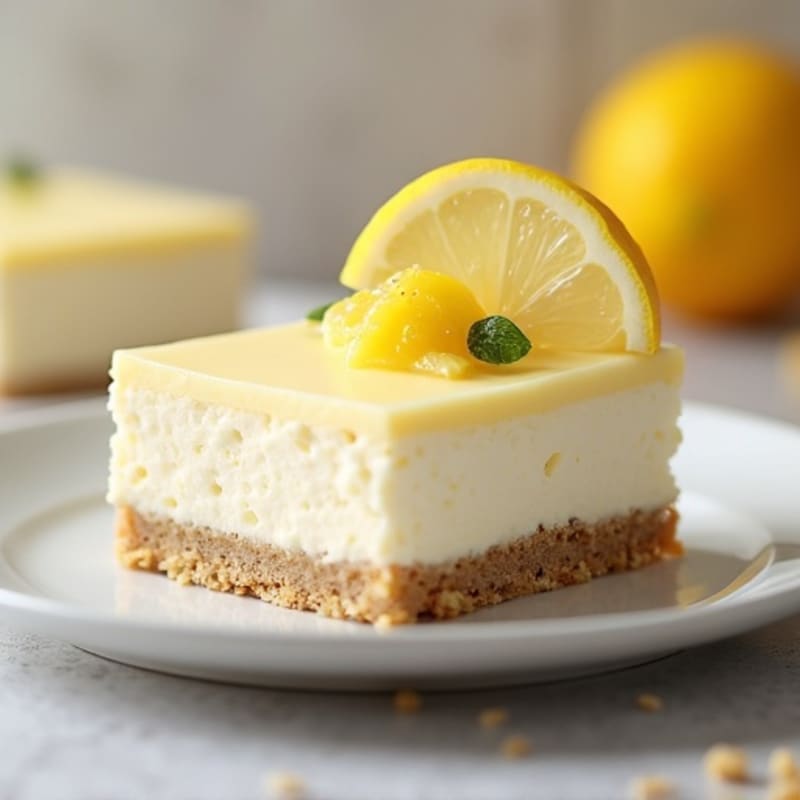 Creamy Greek Yogurt Protein Cheesecake