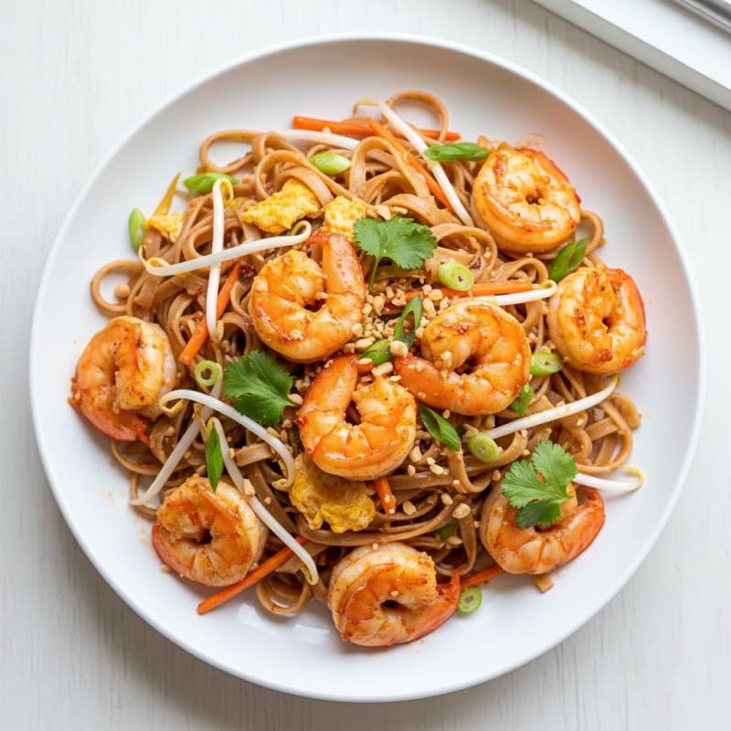 Zesty Chili-Lime Shrimp Pad Thai