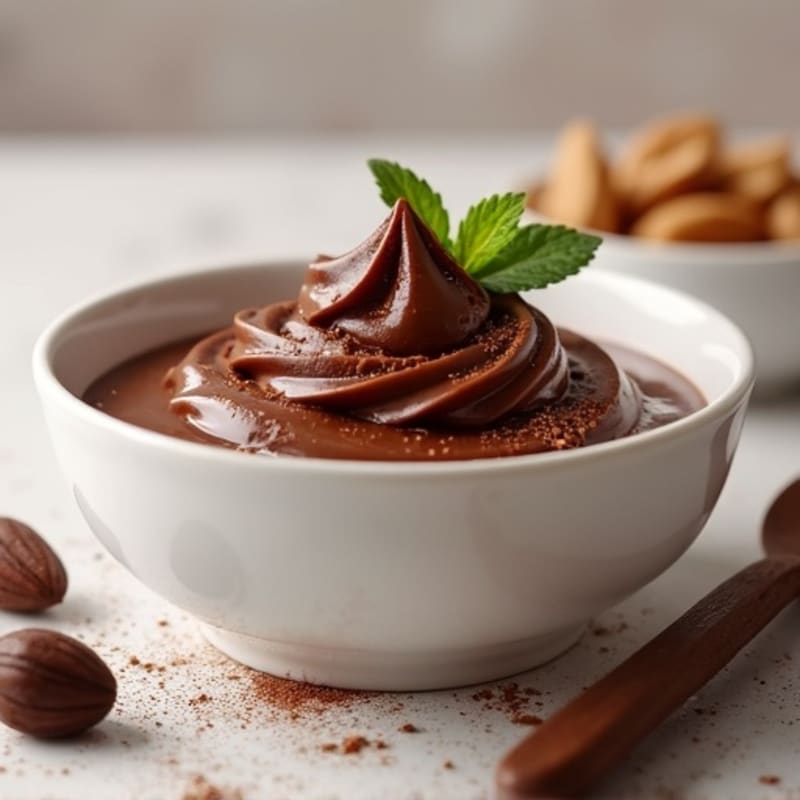 Silky Chocolate Protein Pudding
