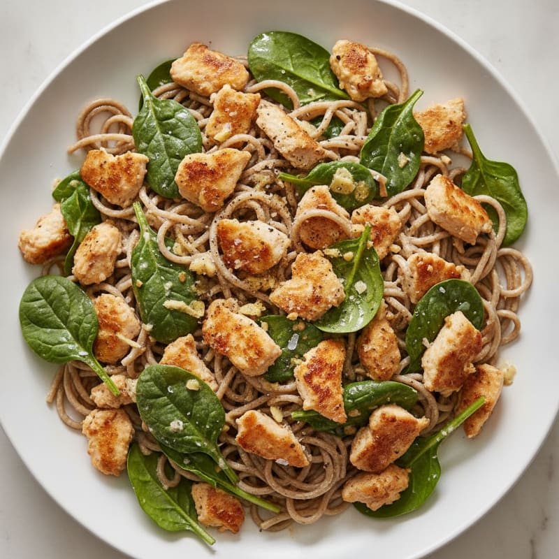 Chicken and Soba Noodle Salad with Kefen