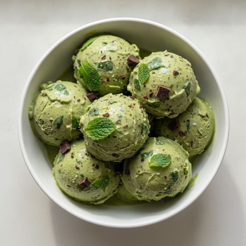 Fresh Mint Chip Protein Ice Cream
