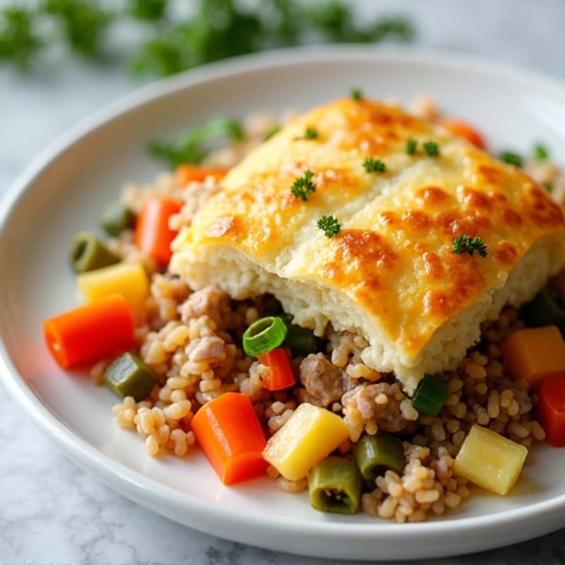 Healthy Turkey and Vegetable Pot Pie