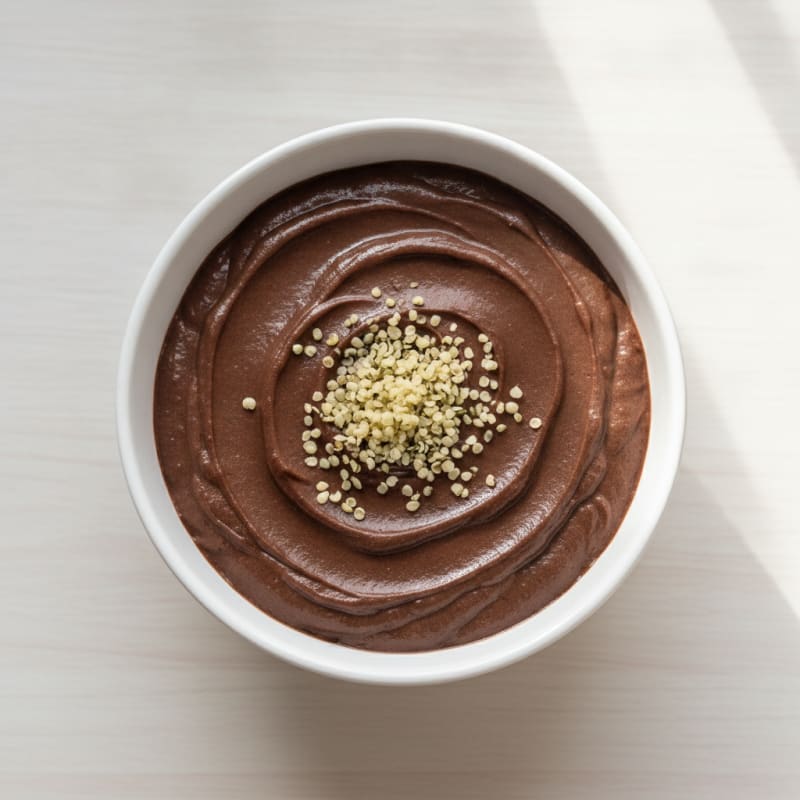 Silky Chocolate Protein Pudding
