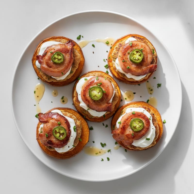 Bacon-Wrapped Jalapeño Chicken Sliders