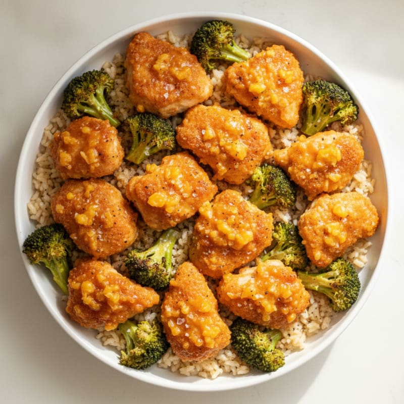 Baked Orange Chicken with Broccoli