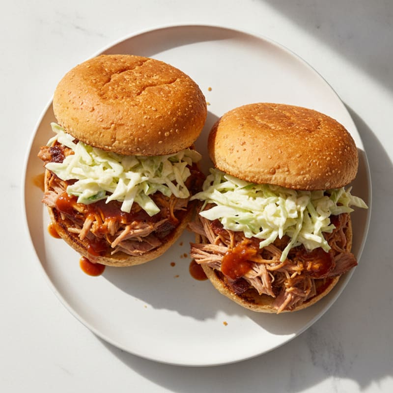 BBQ Pulled Pork Sandwiches