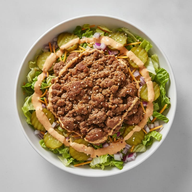 Big Mac Inspired Protein Power Bowl