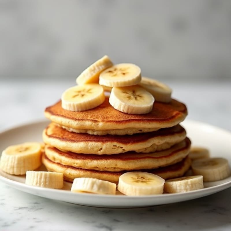 Fluffy Vegan Protein Pancakes