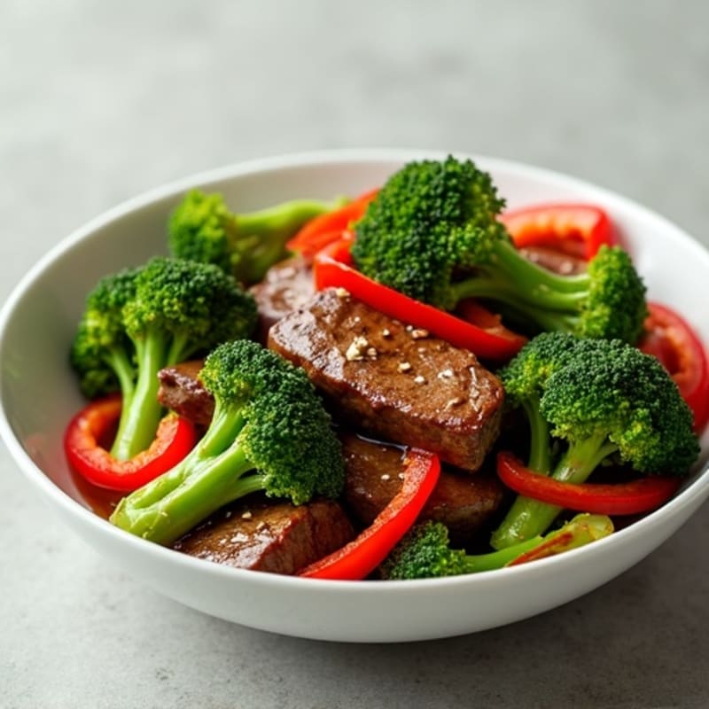 Lean Beef and Crisp Broccoli Stir-Fry