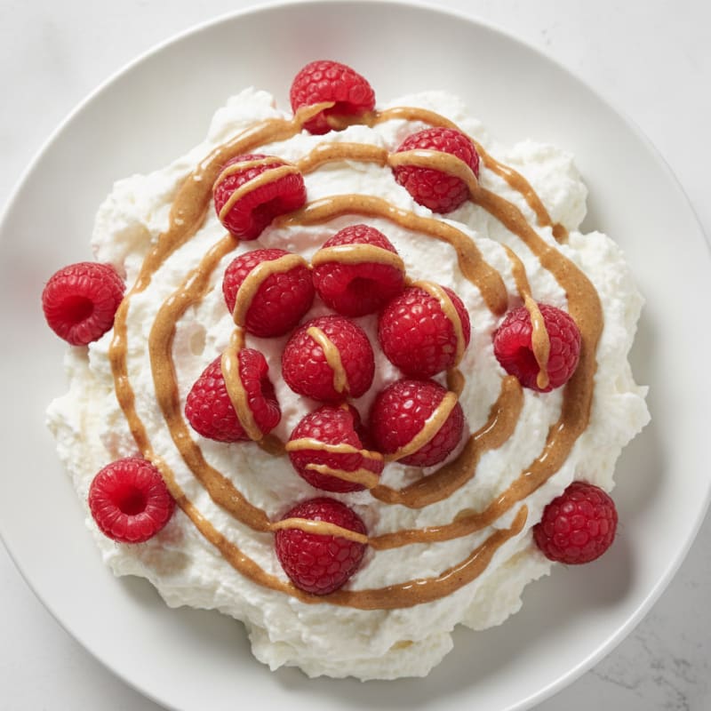 Silky Greek Yogurt Protein Mousse with Berries