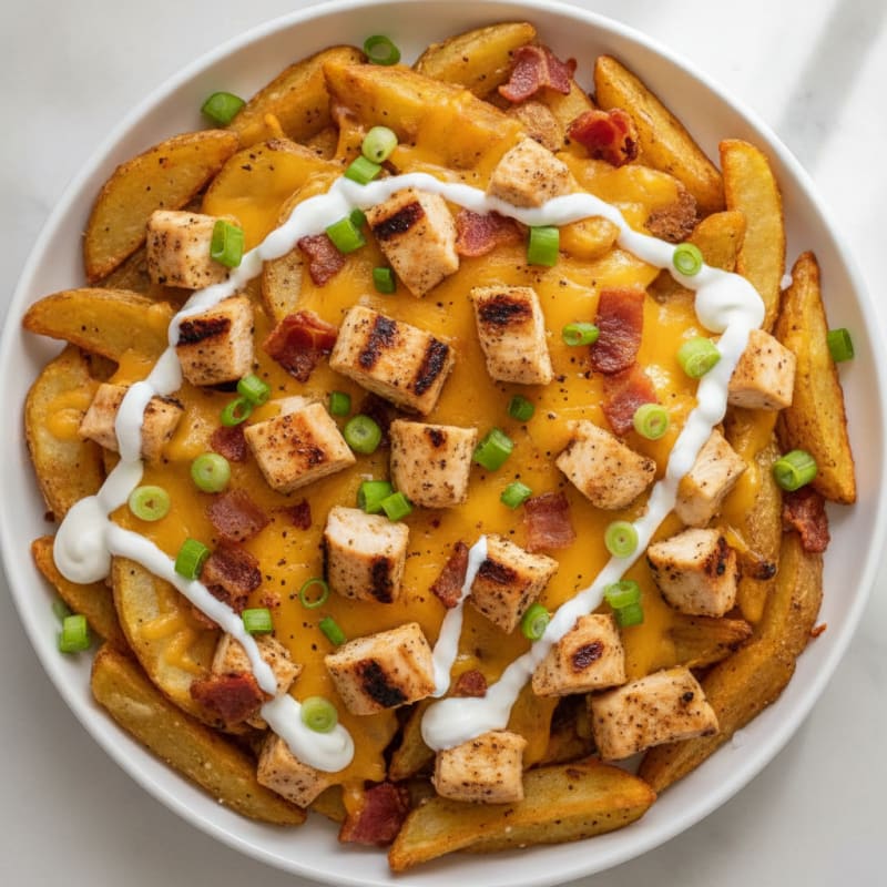 Loaded Bacon Cheddar Fries