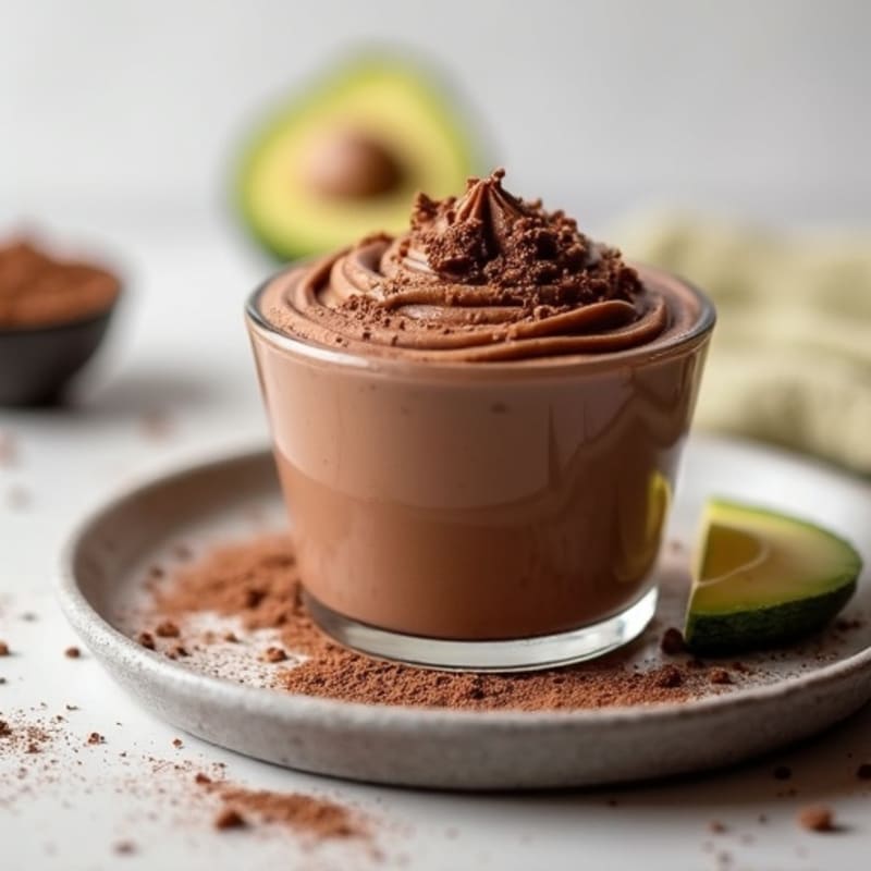 Healthy Silky Chocolate Protein Mousse