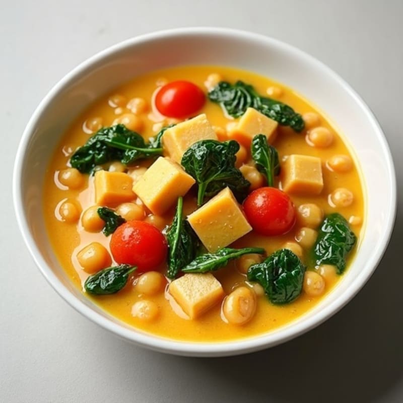 Creamy Coconut Curry Chickpea Stew