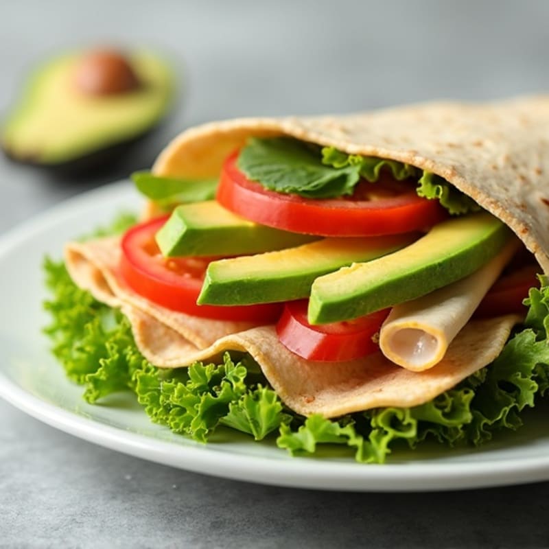 Fresh Turkey Avocado Wrap